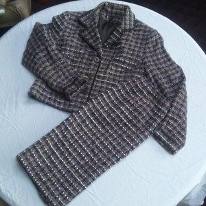 Larry Levine Suits Petite Skirt Set